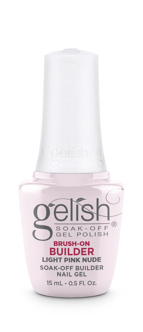 Gelish Brush-On Builder Light Pink Nude - 15 mL / .5 fl oz