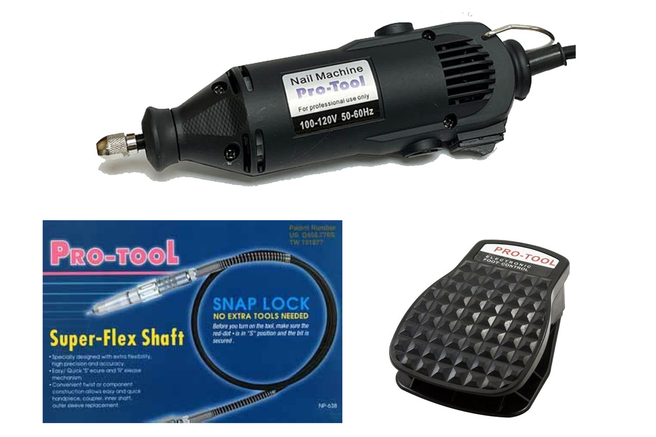 Pro-Tool 2-Way Rotary Drill Set (Reversible and Forwardable)