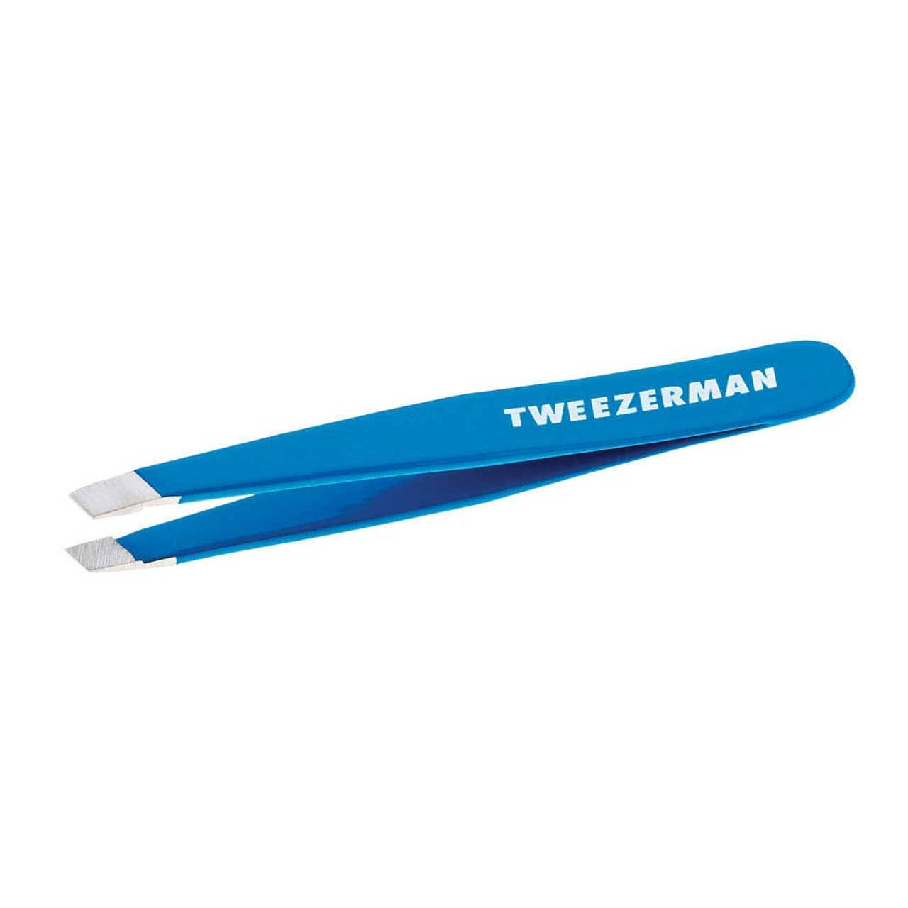 Tweezerman Mini Slant Tweezer Bahama Blue