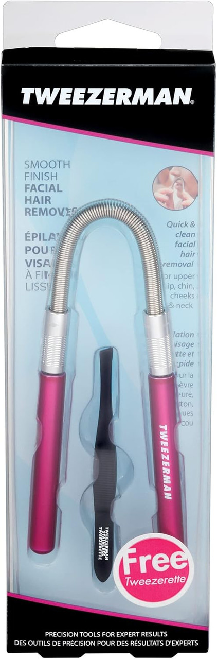 Tweezerman Smooth Finish Facial Hair Remover Pink