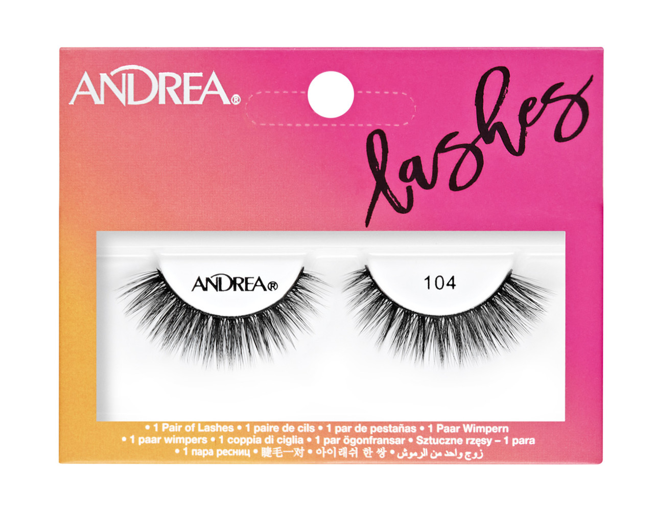 Andrea Strip Lash 104 Black