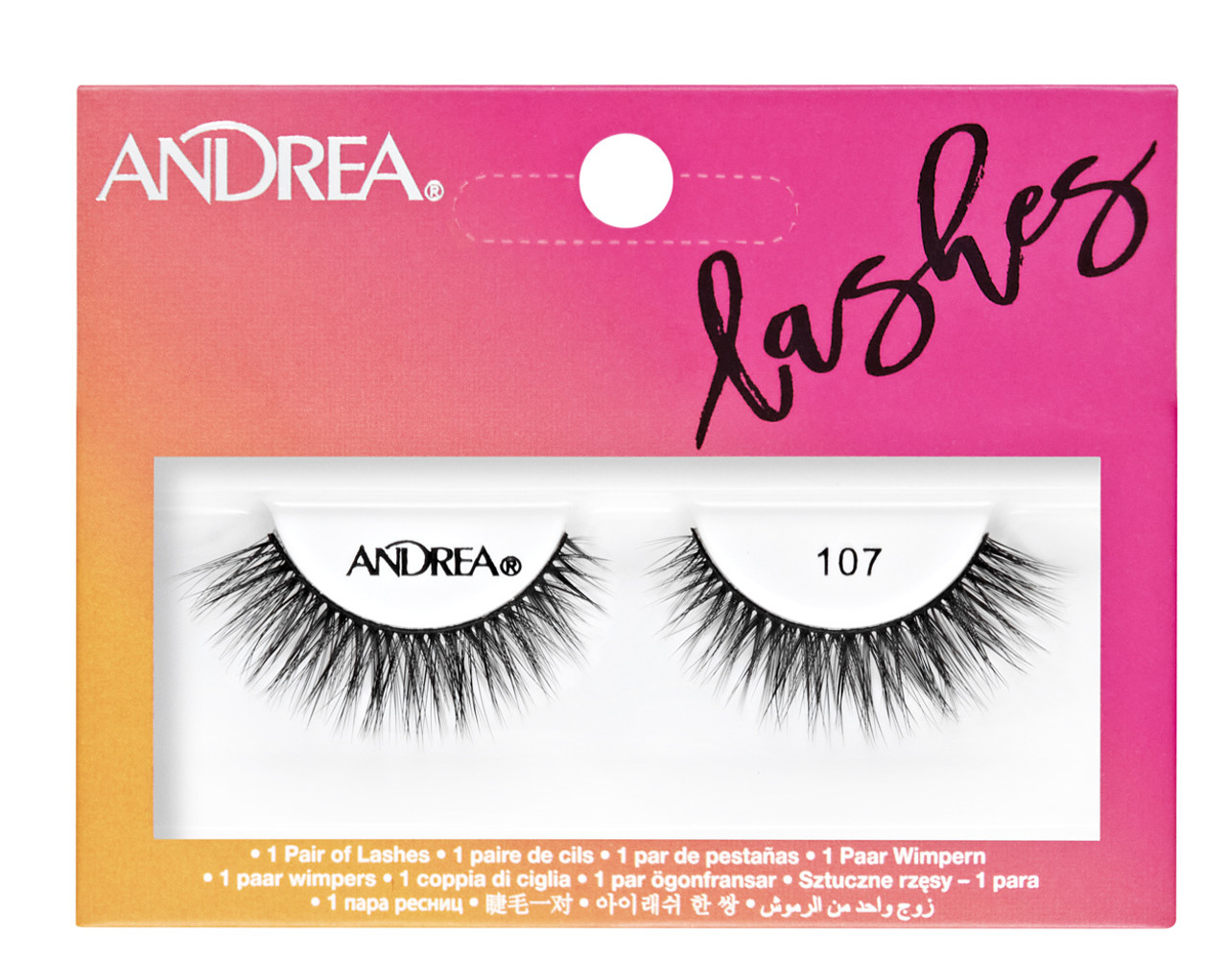 Andrea Strip Lash 107 Black