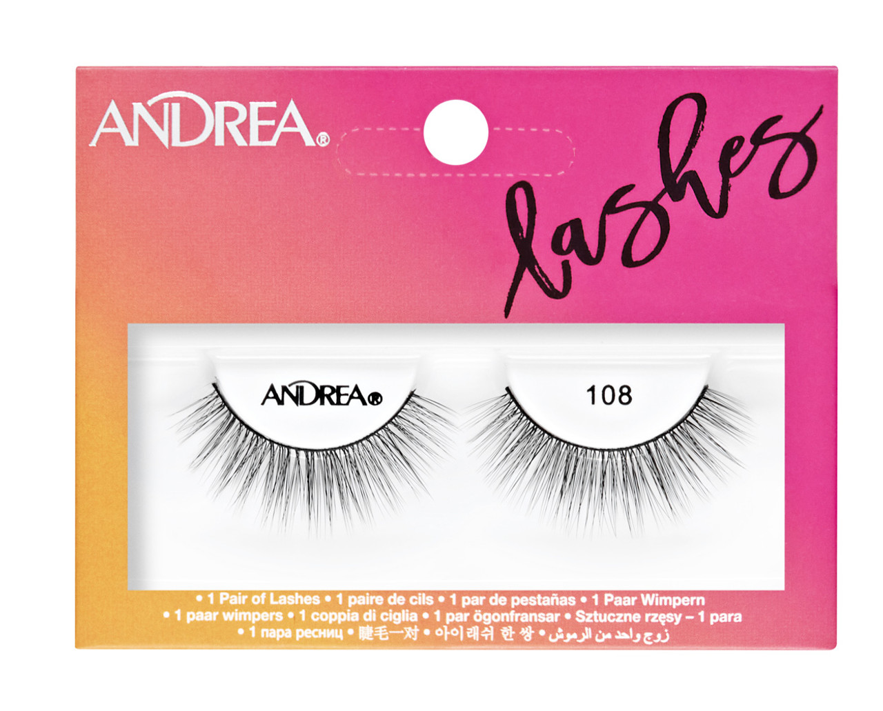 Andrea Strip Lash 108 Black