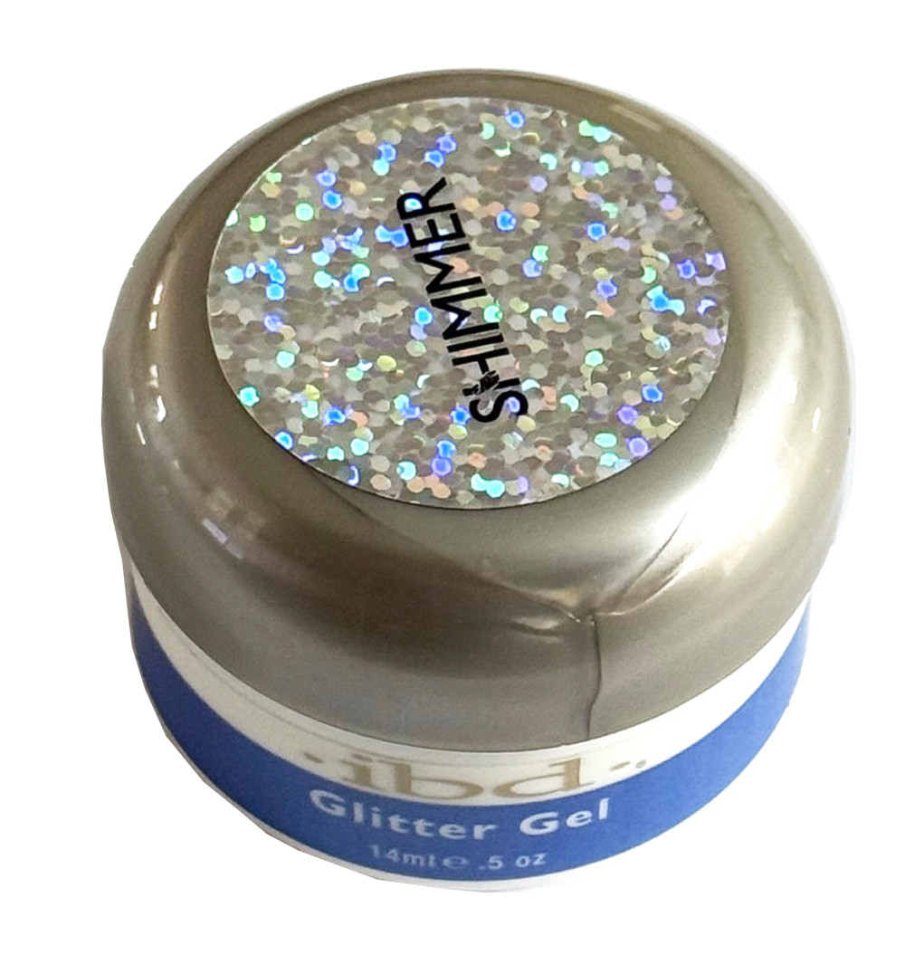 IBD Glitter Gel Shimmer - .5 oz / 14 ml
