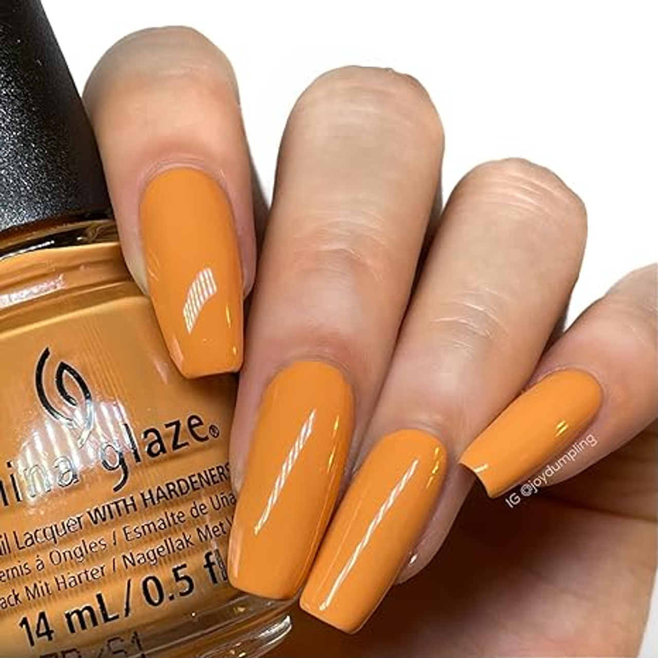 China Glaze Nail Polish lacquer You Should Ask Nail Lacquer Sunny You Should Ask - 0.5 oz