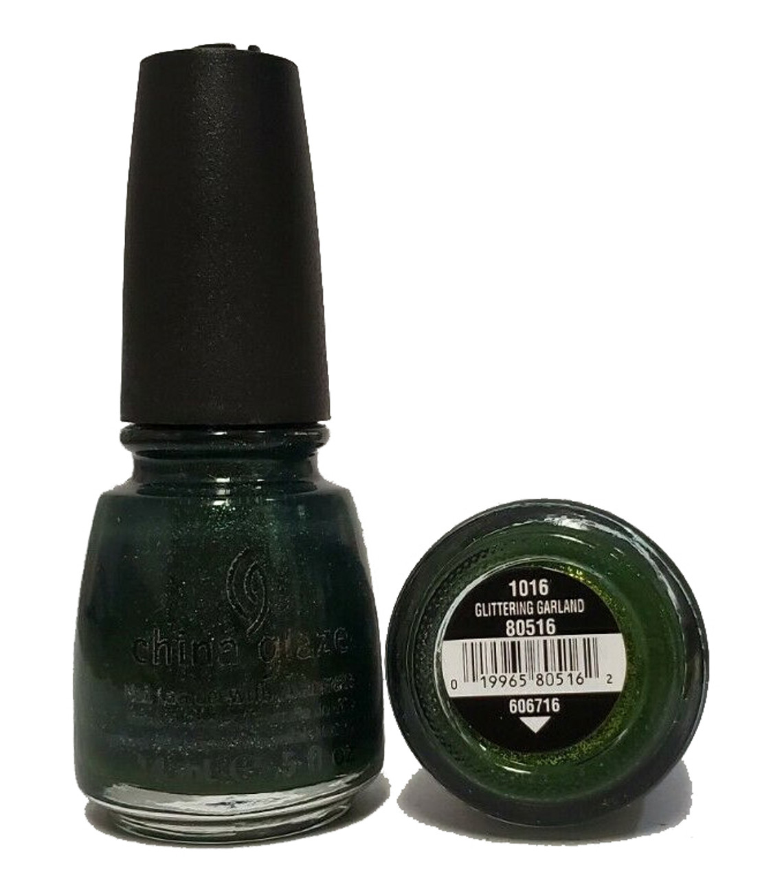 China Glaze Nail Polish lacquer Glittering Garland - 0.5 oz