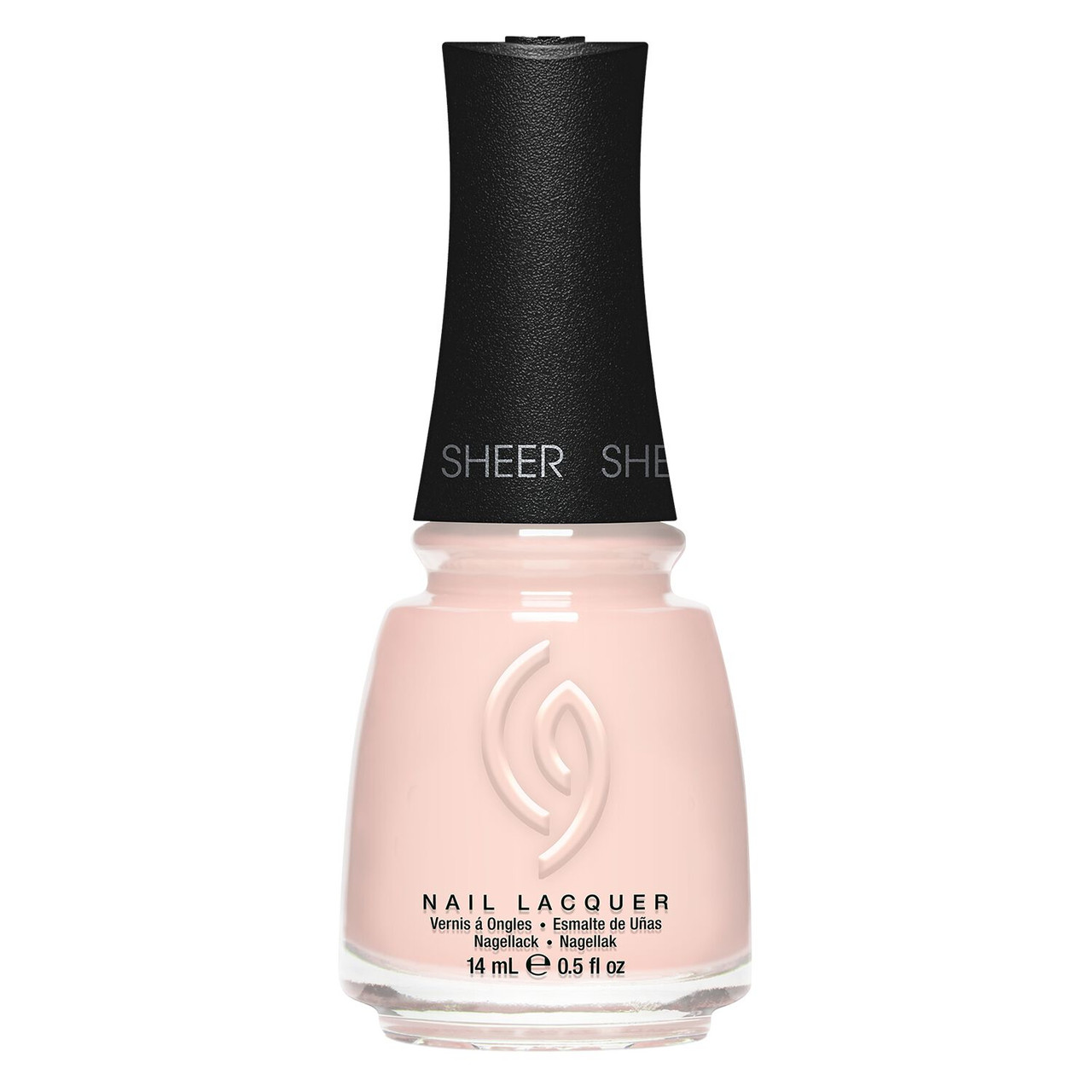 China Glaze Nail Lacquer Pink Silk - 0.5 oz