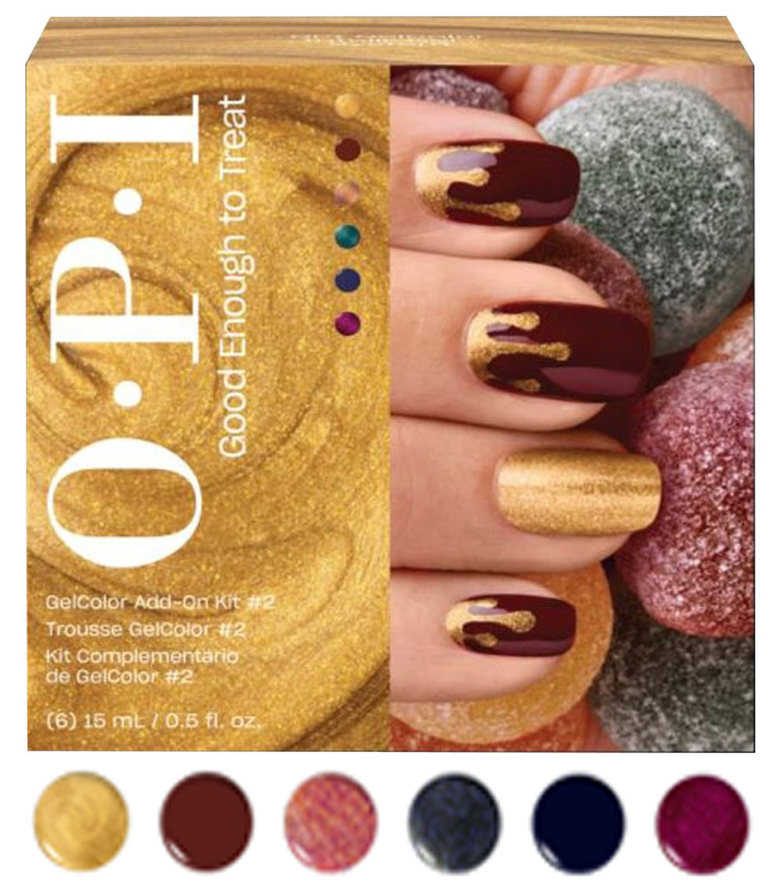 OPI GelColor Holiday 2025 Good Enough to Treat Collection ADD-ON Kit #2 OPI GelColor Holiday 2025 Good Enough to Treat Collection ADD-ON Kit #2