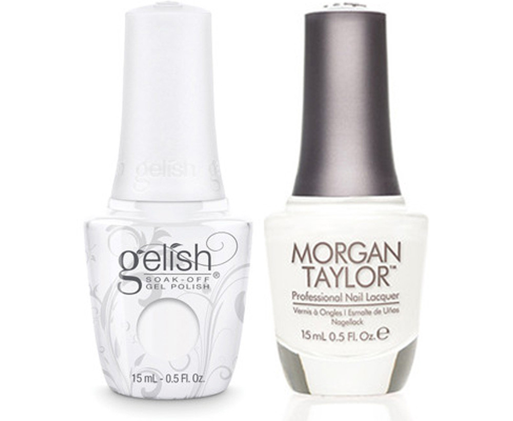 Gelish & Morgan Taylor Black & White Colors Duo Pack