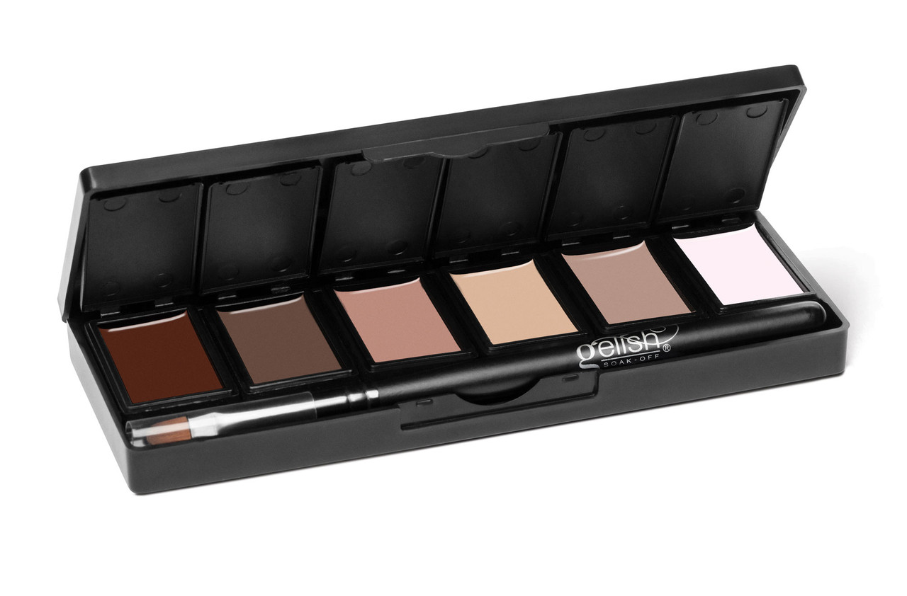 Gelish Cream Gel Polish Palette Neutrally Nude - 6 PC