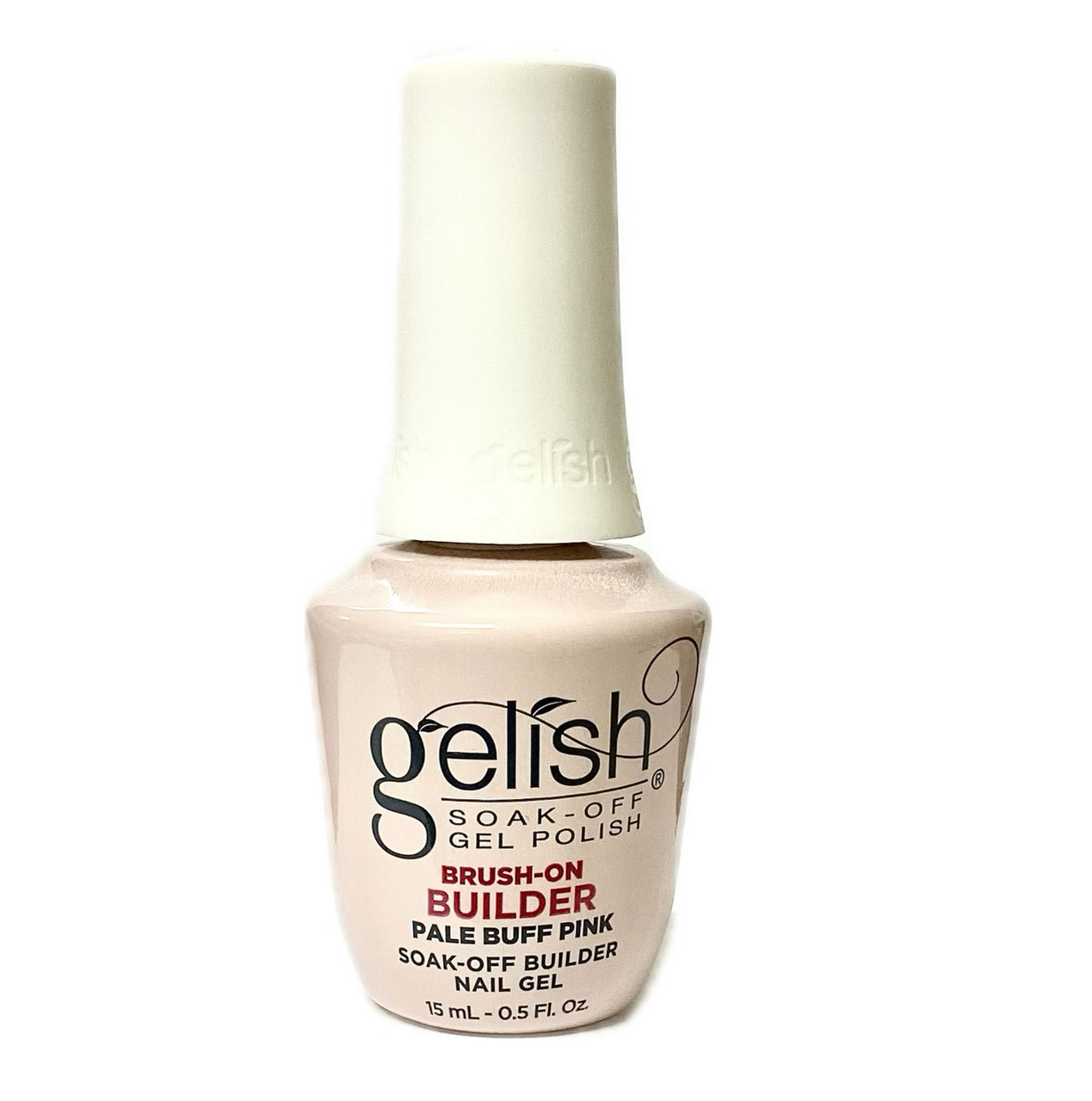 Gelish HEMA-Free Brush-On Builder Pale Buff Pink - 15 mL / .5 fl oz