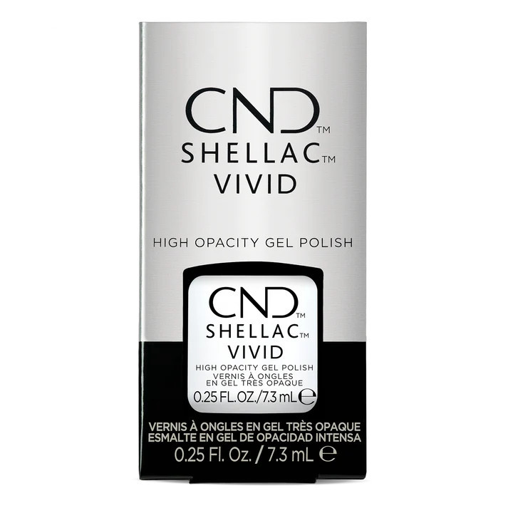 CND SHELLAC VIVID White Gloves - 0.25 fl. oz. / 7.3mL