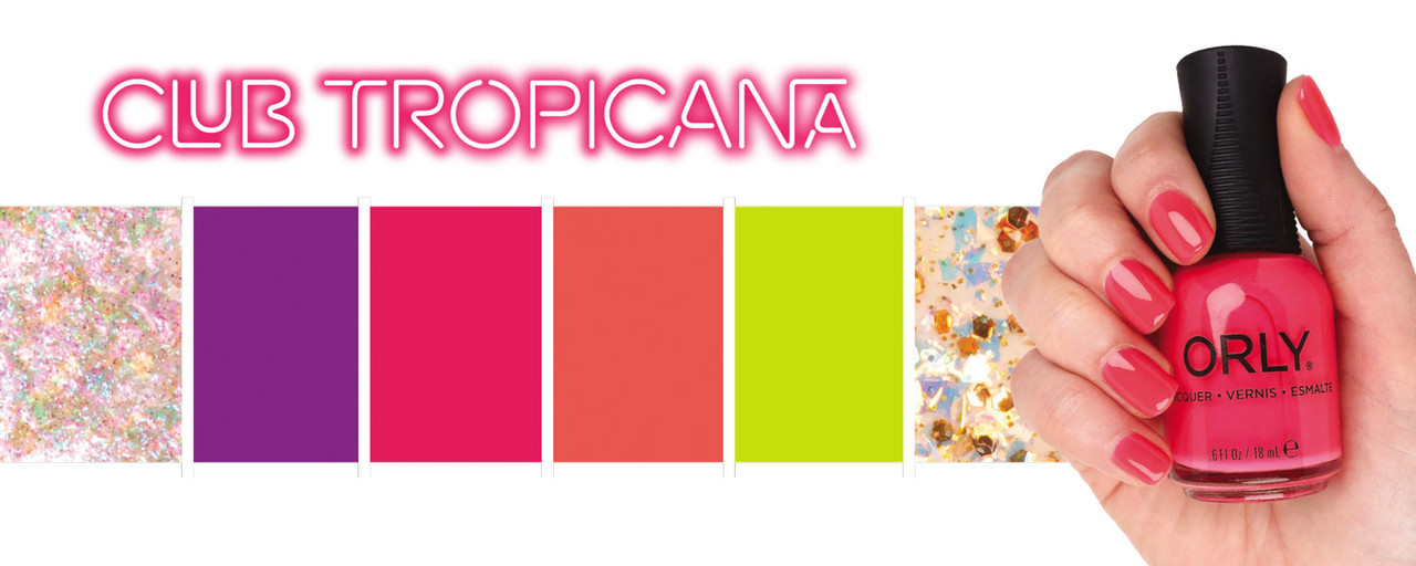 ORLY Nail Lacquer Summer 2026 Club Tropicana Collection - 6 PIX