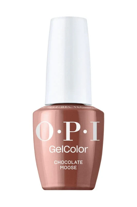 OPI GelColor Intelli-Gel Chocolate Moose GCL89 - 0.5 oz (15 mL)