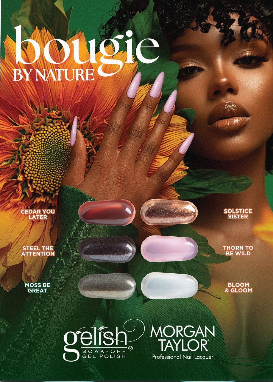 Gelish & Morgan Taylor Bougie  By Nature Fall 2026 collection DUO (Gel & Lacquer)
