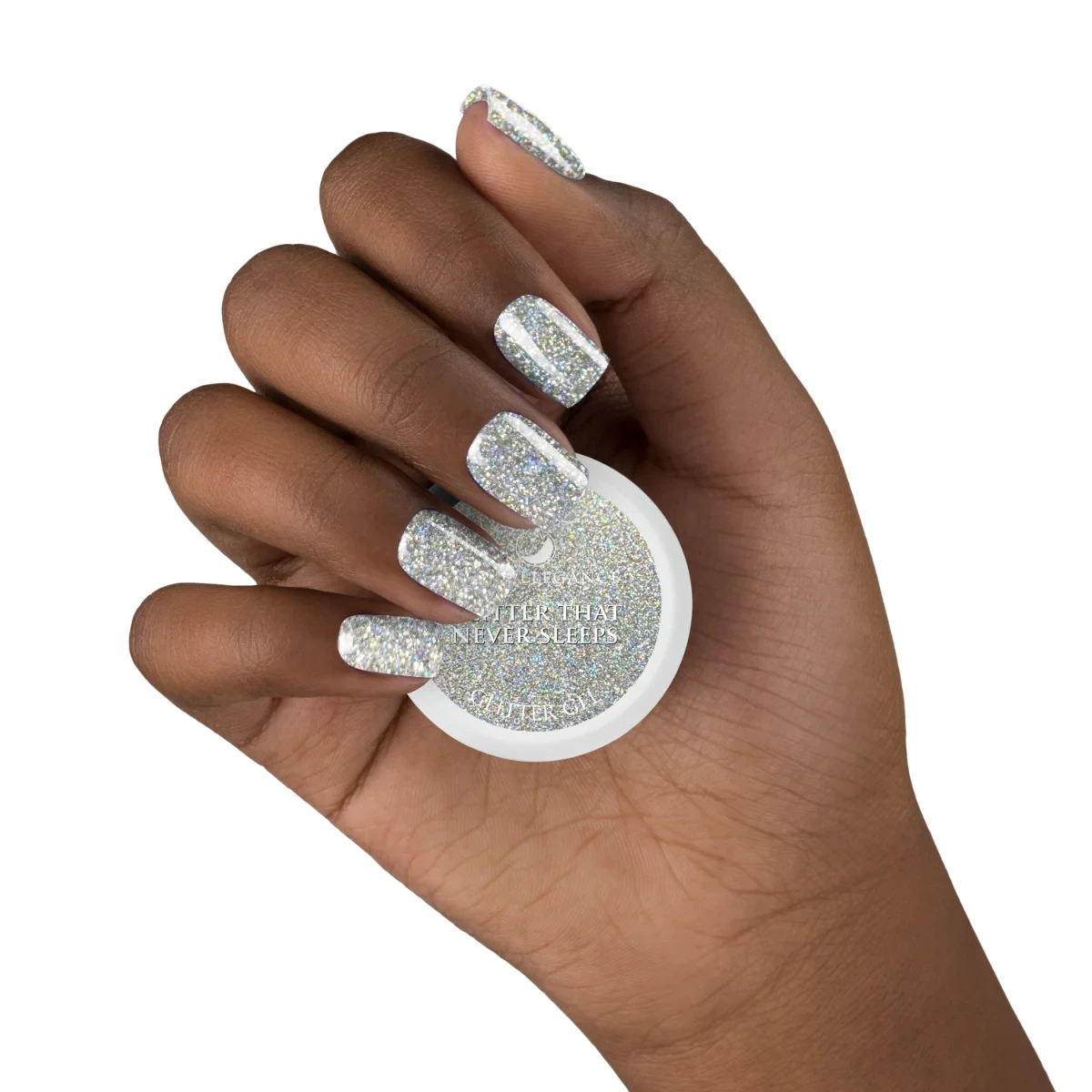 Light Elegance Glitter Gel Glitter That Never Sleeps - 10 ml