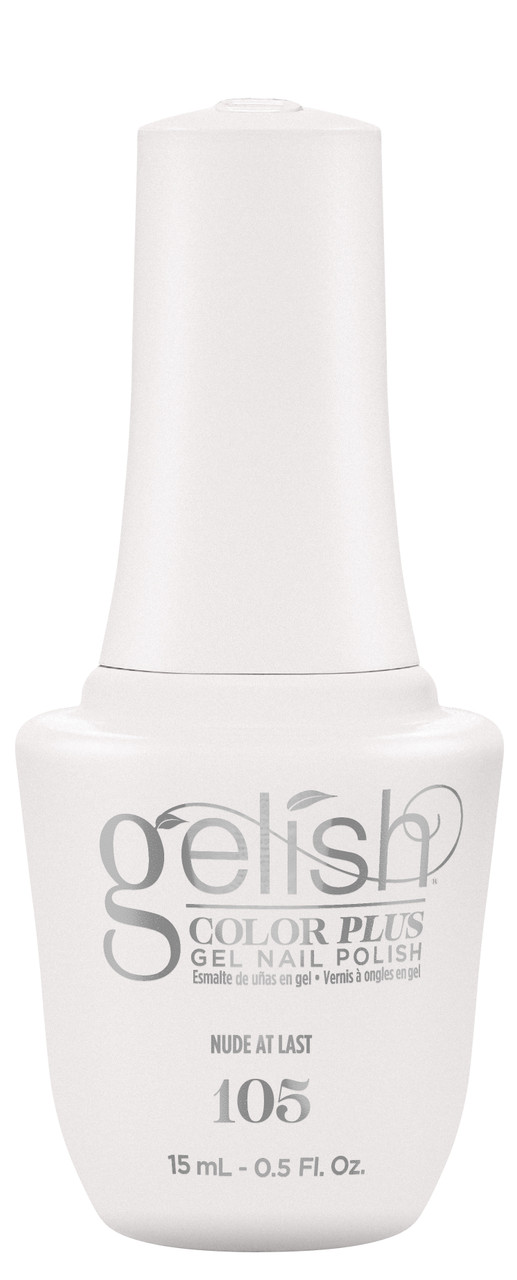 Gelish Color Plus Gel Nail Polish Nude At Last - 0.5 fl oz