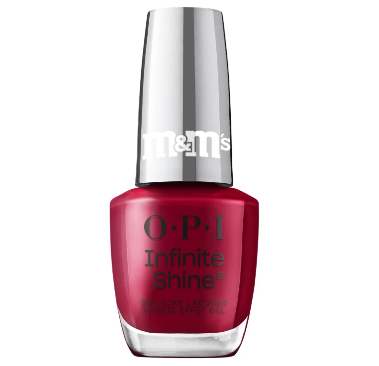 OPI x M&M'S Infinite Shine On the Sweet List HRT24 - .5 oz / 15 mL