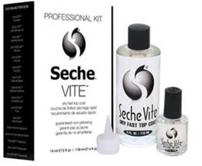 Seche Vite Professional Kit - (4 oz refill & .5 oz)