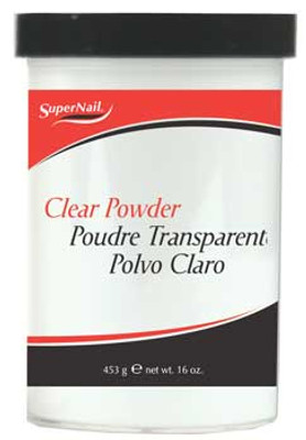 SuperNail Clear Powder - 16oz