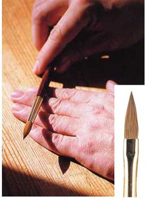 Master Kolinsky Nail Brush - Oval # 8