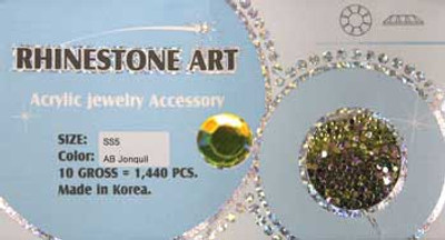 Rhinestone Art AB Color - Jonquil - 1440ct