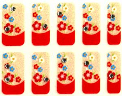 3-D Nail Sticker - Series 106-2