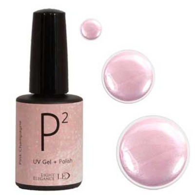 Light Elegance P2 Gel Polish Pink Champagne - .4 oz (11.8 ml)