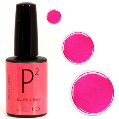 Light Elegance P2 Gel Polish Cha Cha Cherry  - .4 oz (11.8 ml)