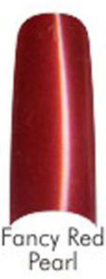 Lamour Color Nail Tips: Fancy Red Pearl - 110ct