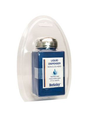 Berkeley Liquid Pump - Non-Clog Pump - UltraBrite Glass Series - 6oz /  BLUE