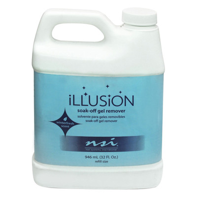 NSI Illusion Soak-Off Gel Remover - 32oz