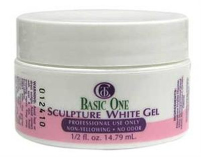 BASIC ONE - Sculpture White Gel 1/2oz