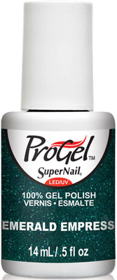 SuperNail ProGel Polish Emerald Empress - Shimmer  -5 fl oz / 14 mL