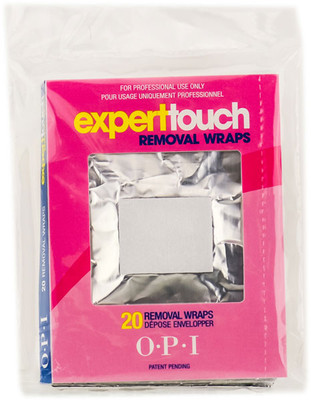 OPI Expert Touch Removal Wraps - 20 ct