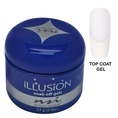 NSI Illusion Soak Off Gel 2oz - Top Coat