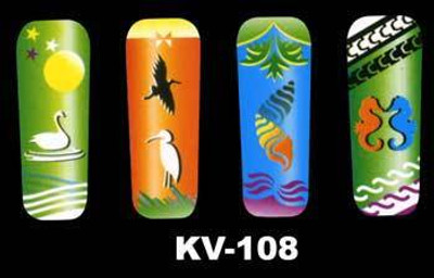KV Stencil # 108