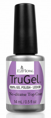 Ez Flow TruGel No-Cleanse Top Coat - .5 oz