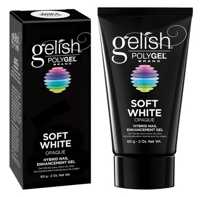 Gelish POLYGEL Nail Enhancement Soft White - 2 oz / 60 g