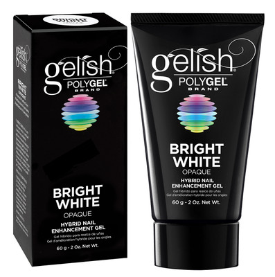 Gelish POLYGEL Nail Enhancement Bright White - 2 oz / 60 g