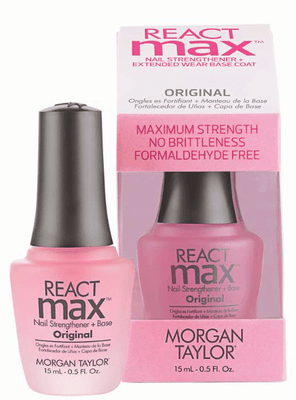 Morgan Taylor REACTmax Original Strengthener Base Coat - .5 oz