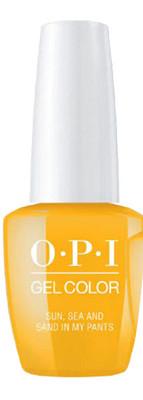 OPI GelColor Pro Health Sun, Sea, and Sand in My Pants - .5 Oz / 15 mL