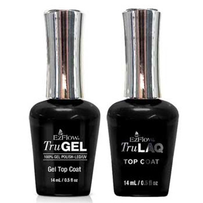 EzFlow TruGEL LED/UV Top Coat Duo 101ED - 14 mL / 0.5 fl oz