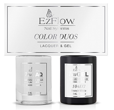 EzFlow TruGEL LED/UV French White Dou 104ED - 14 mL / 0.5 fl oz