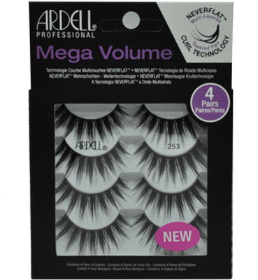 Ardell Professional Mega Volume Fashion Lash - 4 pack