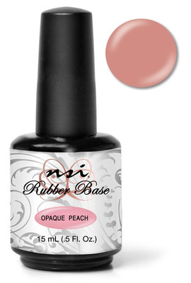 NSI Rubber Base Opaque Peach - .5 oz (15 mL)