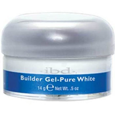 ibd Builder Gel Pure White (Intense White) - .5 oz / 15 mL
