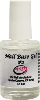 KM Nail Dipping Powder Gel Base Coat - 0.5 fl oz.