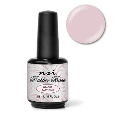 NSI Rubber Base Opaque Baby Pink - .5 oz (15 mL)