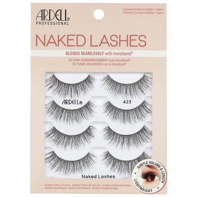 Ardell Professional Naked Lashes # 423 - 4 Pairs / 1 Pack